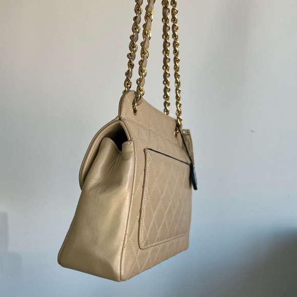 Chanel Vintage single flap with removable wallet 24K gold hardware - Picture 3 of 13